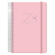 AGENDA 2025 GLOSS DÍA PÁGINA 12,5 X 18 CM ROSA DOHE 12571 - 25 (Espera 4 dias)